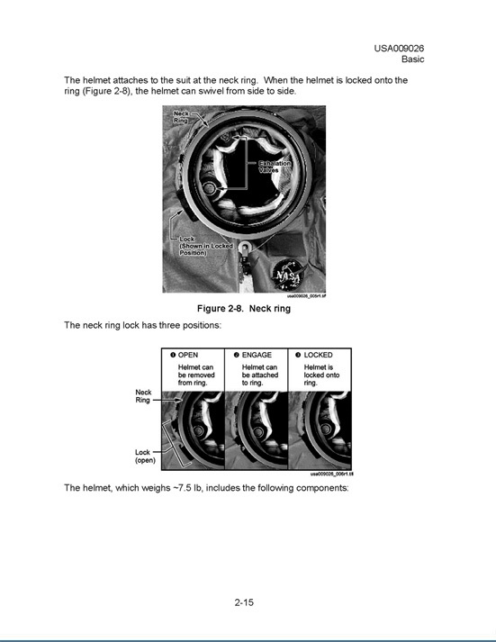 NASA SPACE SHUTTLE EMERGENCY CREW ESCAPE SYSTEMS INSTRUCTION MANUAL BOOK