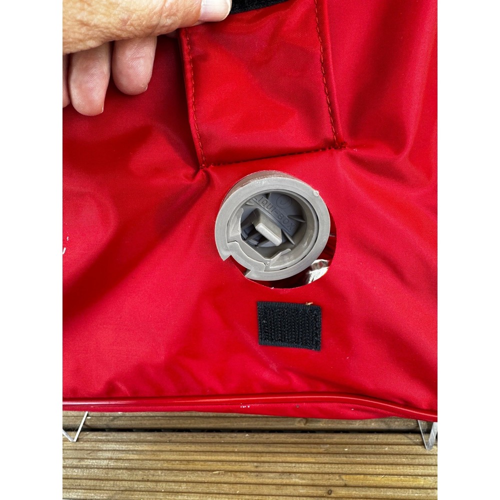 Survival Solutions Red Hydration Backpack with Liqui-Box Water Bladder System