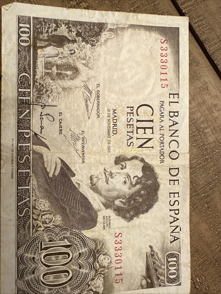 Spain 100 Pesetas Banknote