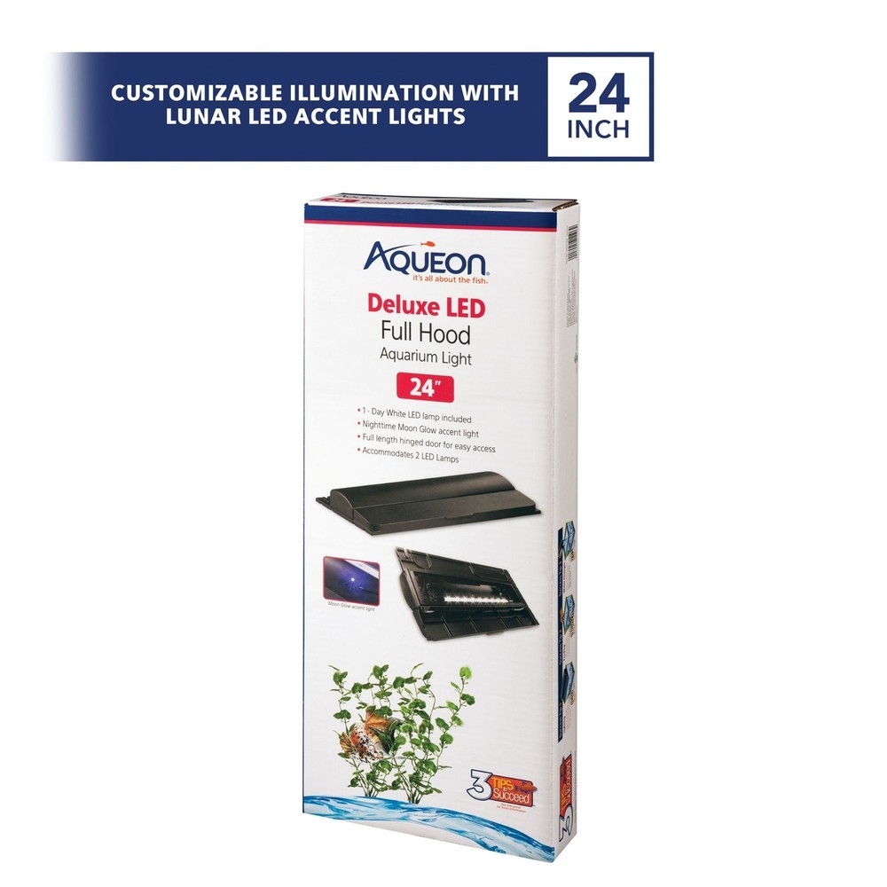 Aqueon Deluxe LED Hood 24in