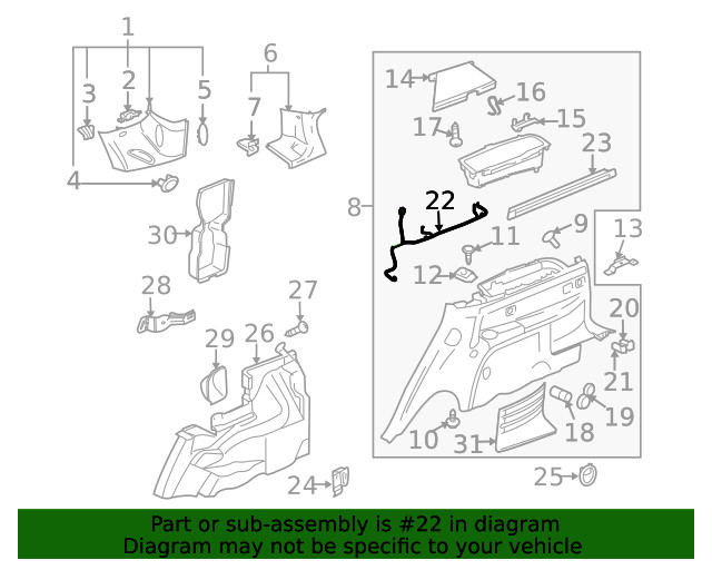 Genuine GM Harness 25893410
