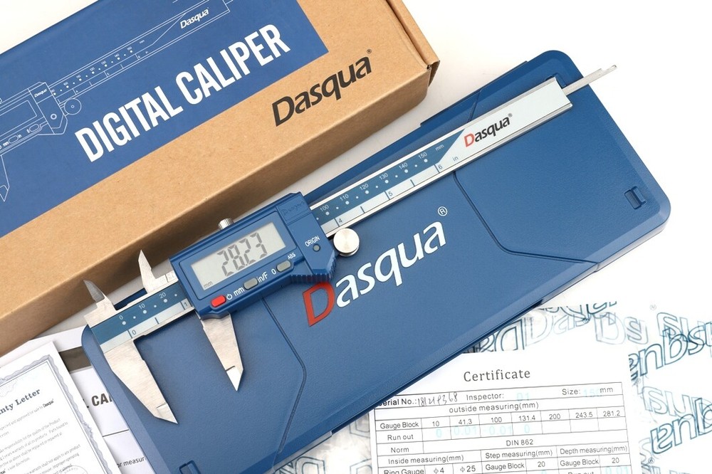 DASQUA 0-150MM/0-6" ABSOLUTE DIGITAL CALIPER (2010-1005)