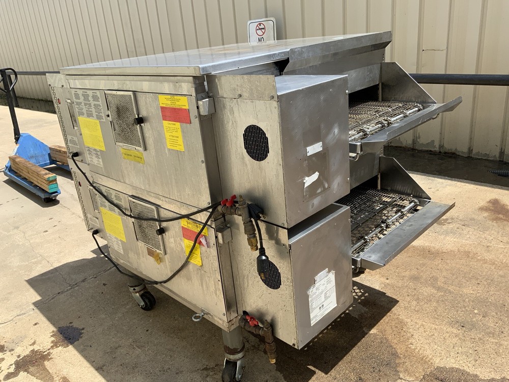 2018 Middleby Marshall PS638G Gas Conveyor Pizza Oven Double Stack WOW2 nacho 2