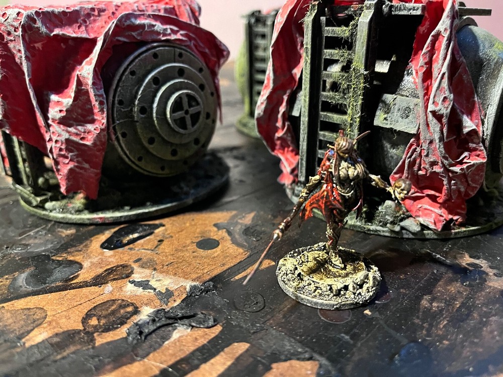 Sci-Fi Terrain pieces 29 – Tabletop Gaming scratch built.