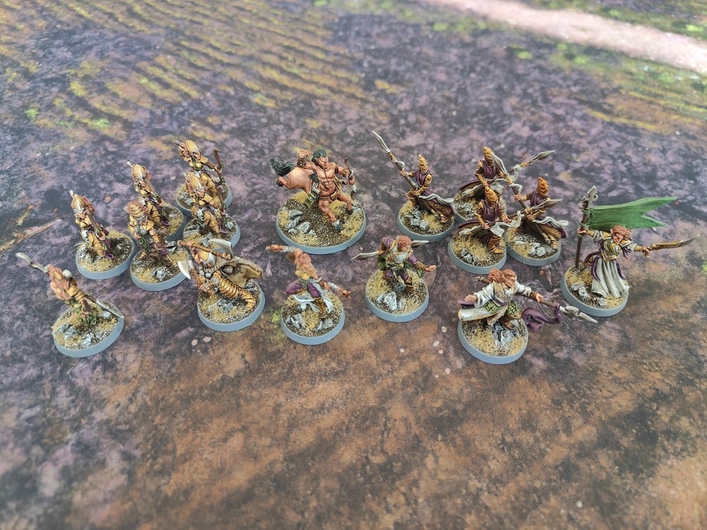 Dungeons & Dragons Chainmail Miniatures Elves Army