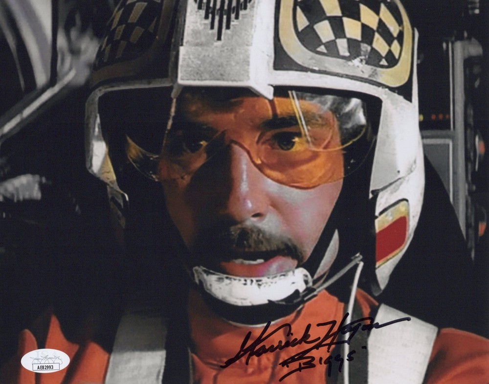 Star Wars- Garrick Hagon signed Biggs Darklighter 8x10 JSA COA