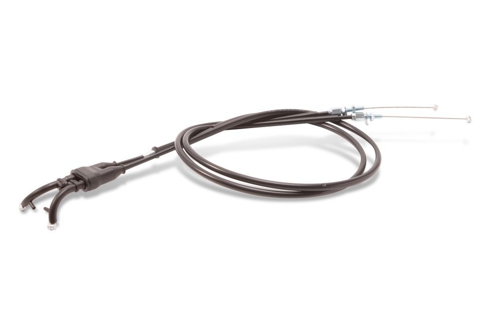 MP Black Vinyl Throttle Push - Pull Cable Set For Honda CRF450RWE 2019-20