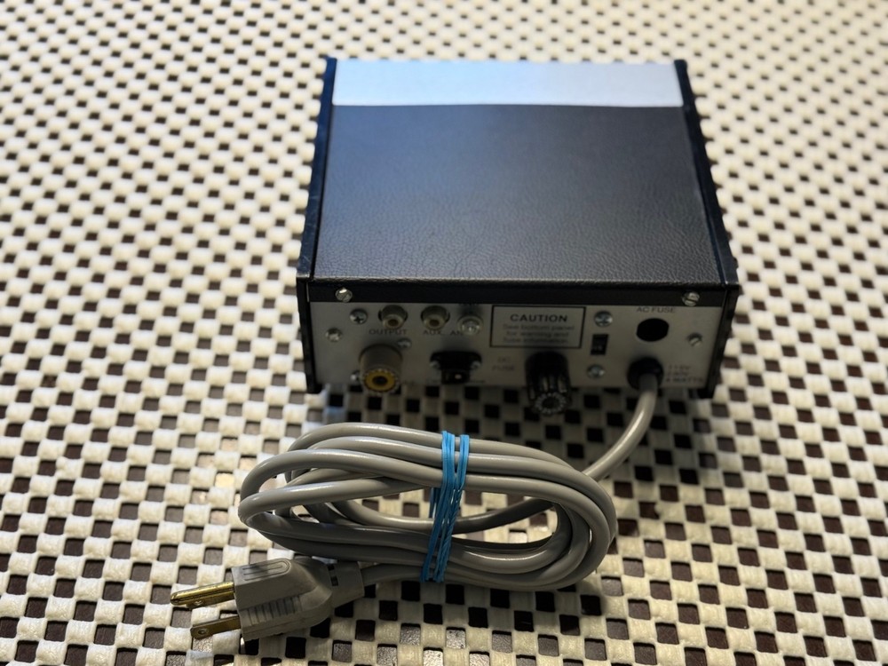 Three Dymek DA 100D antenna system indoor control units