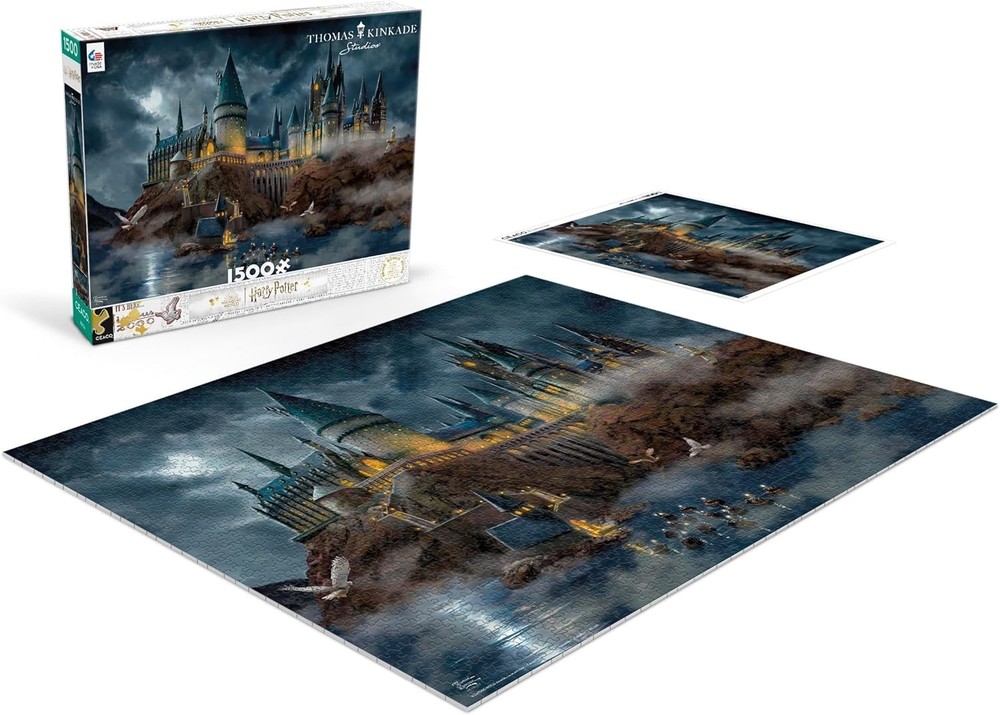 Ceaco - Thomas Kinkade - Harry Potter - Hogwart's 1500, Castle