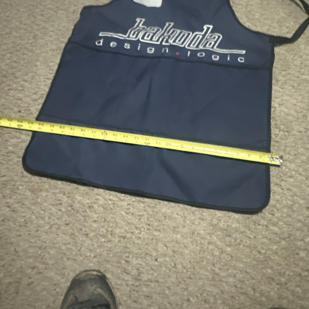 BAKODA Design Logic Work Apron - - New Unused - BLUE