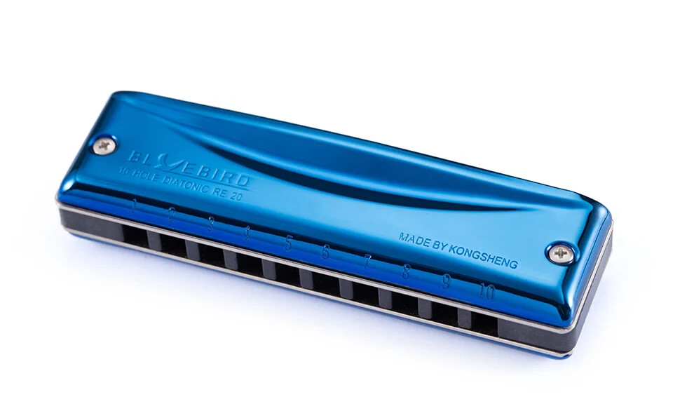 Kongsheng Bluebird High Quality 10 Hole Diatonic Harmonica ~Multiple Keys