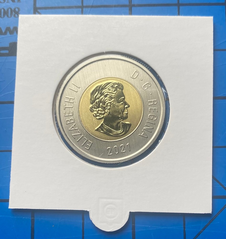 ***$2 CANADA TOONIE 2021 *** SPECIMEN ***