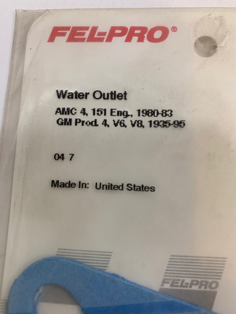 Fel Pro Engine Coolant Outlet Gasket 35062;