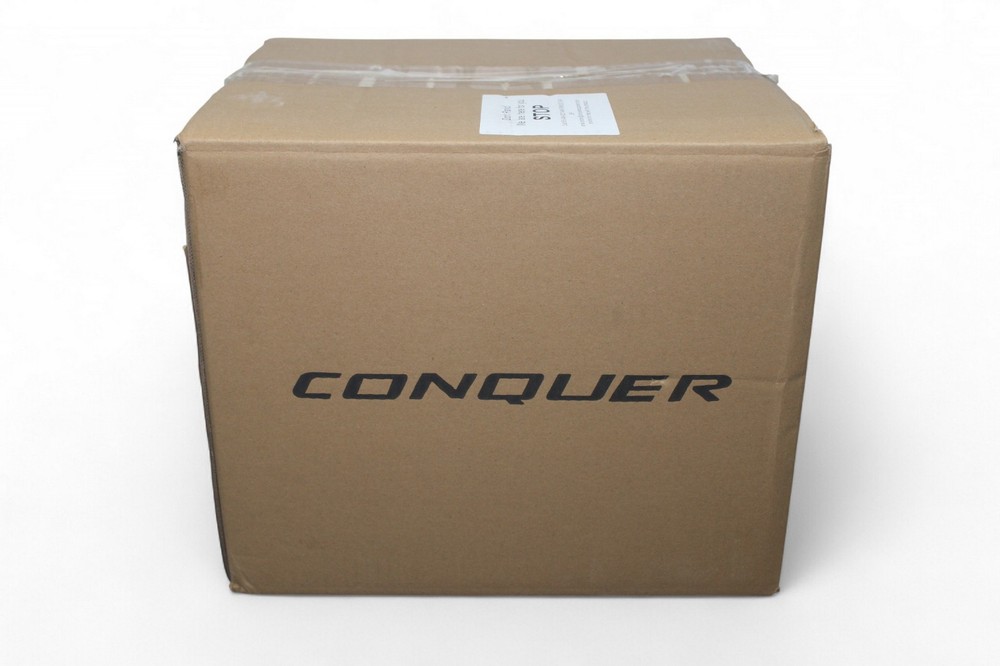 Conquer Snell SA2020 Full Face Auto Racing Helmet MEDIUM - WHITE - OPEN BOX