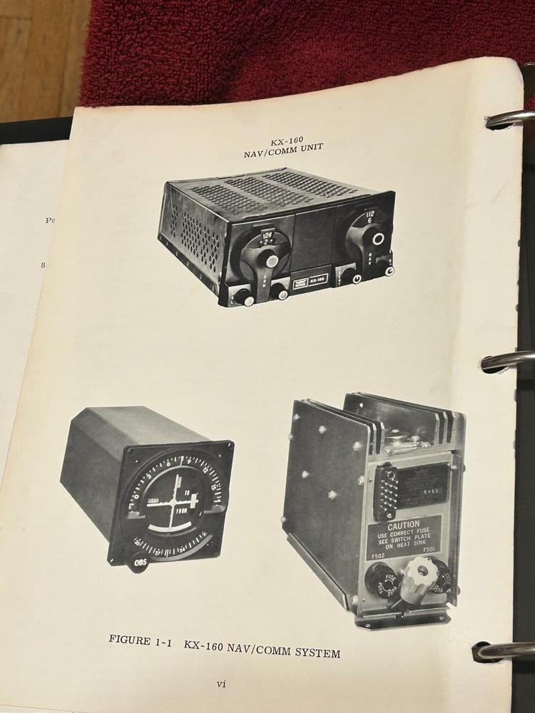 KING KX 160 NAV/COMM SYSTEM MANUAL