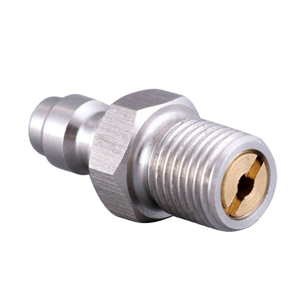 8mm Male Thread Quick Connection Valve Fill Nipple M10/1