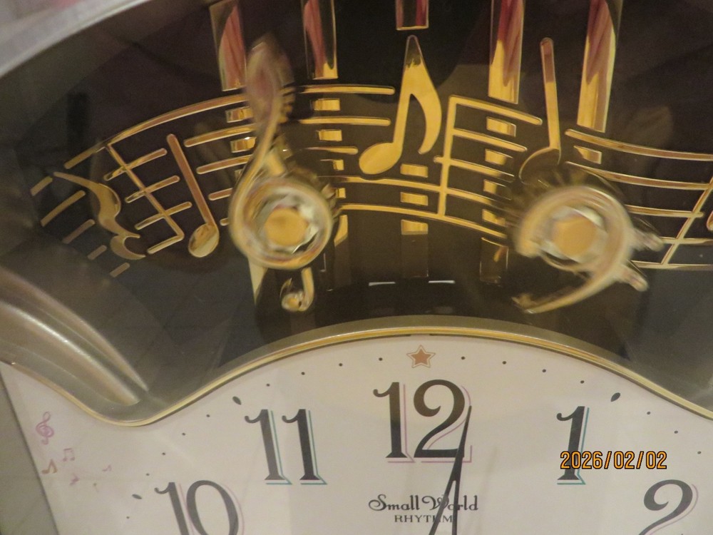 RHYTHM CLOCK - CTS Carnival - NIB