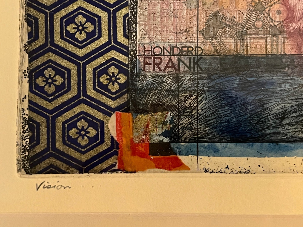 R. Anthony Askew Collage Art; "Vision"