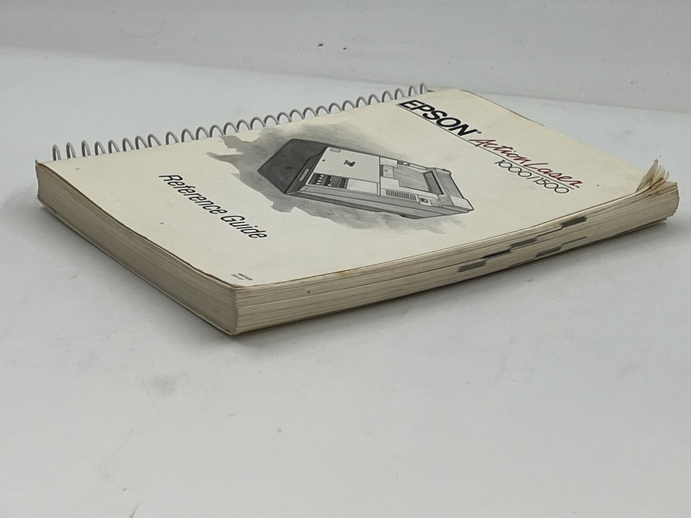 epson action printer 1000/1500 Reference Guide