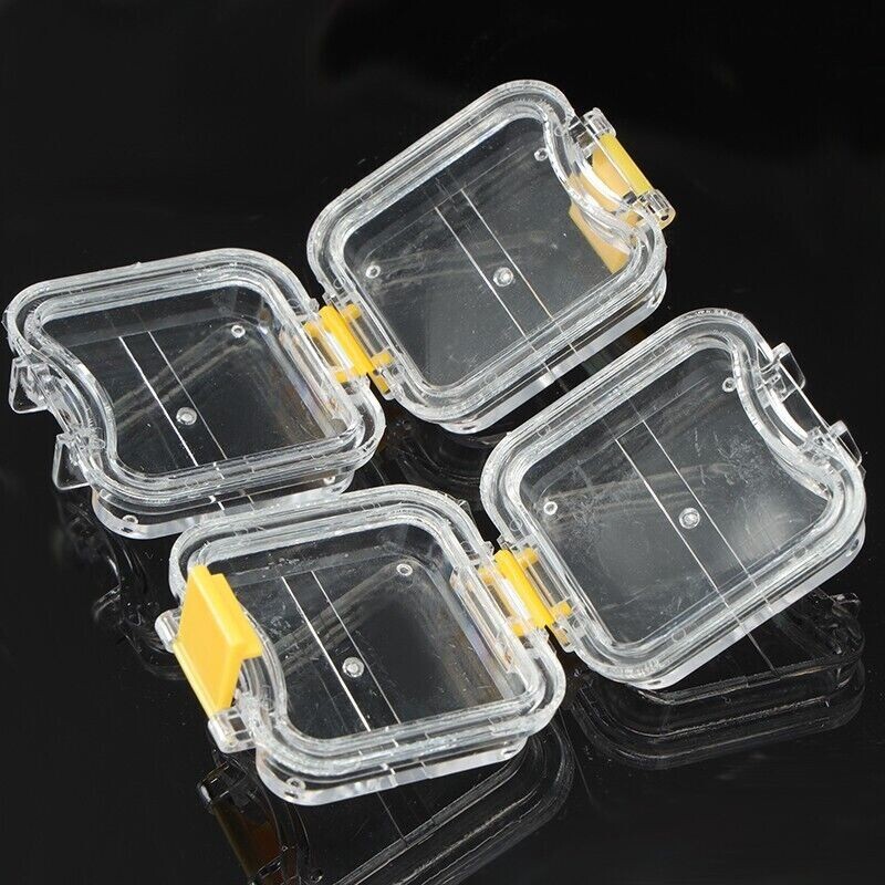 1x Dental Complete Denture Protector Storage Box False Teeth Case Retainer Clear
