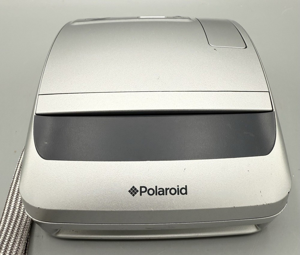 Polaroid One 600 Camera Silver UNTESTED