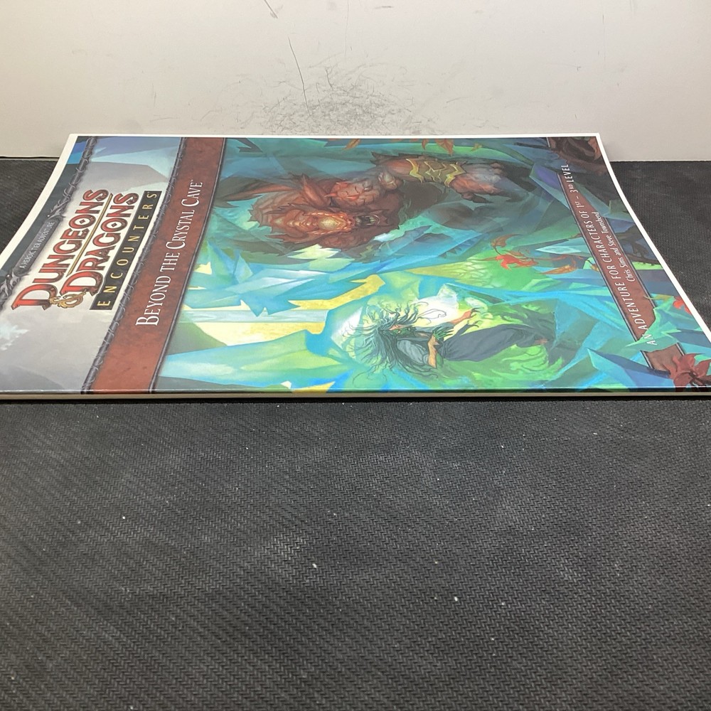 Dungeons & Dragons Beyond the Crystal Cave 4th edition Sourcebook MS121417