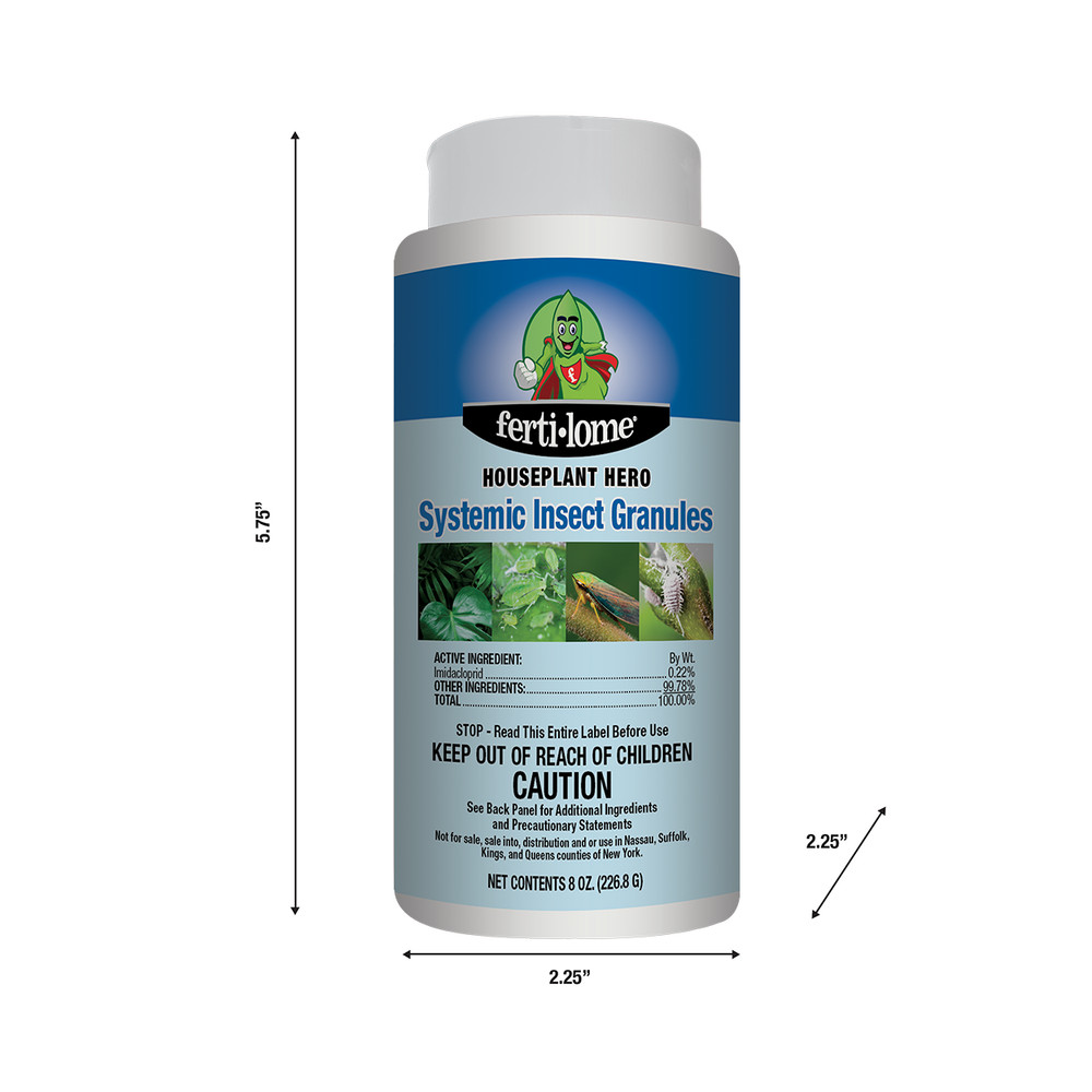 Ferti-lome Systemic Insect Granules - 8 oz Bottle by VPG