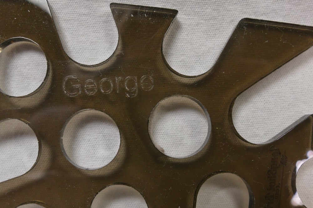 Personalized Name Billiard Bridge made by LongShot - Mechanical Pool Bridge V2