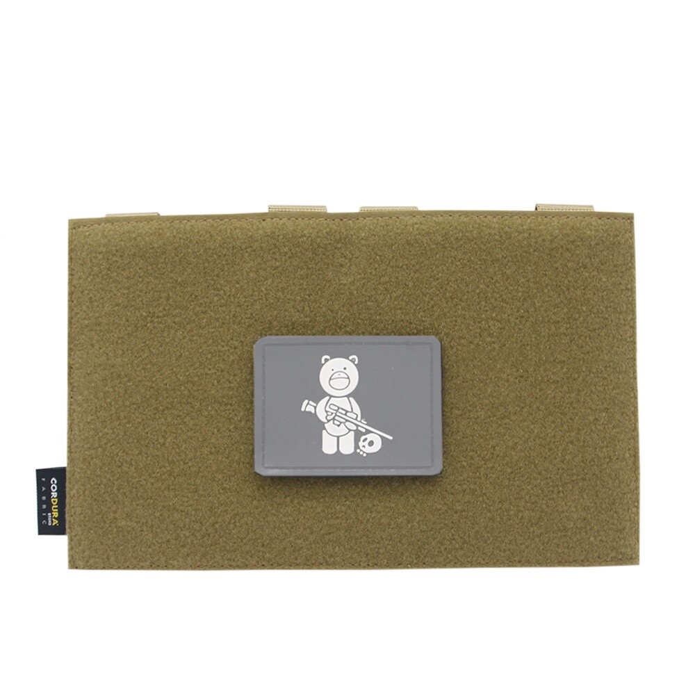 Tactical Molle Adapter Panel Hook Loop Plate for Vest Armband Expansion