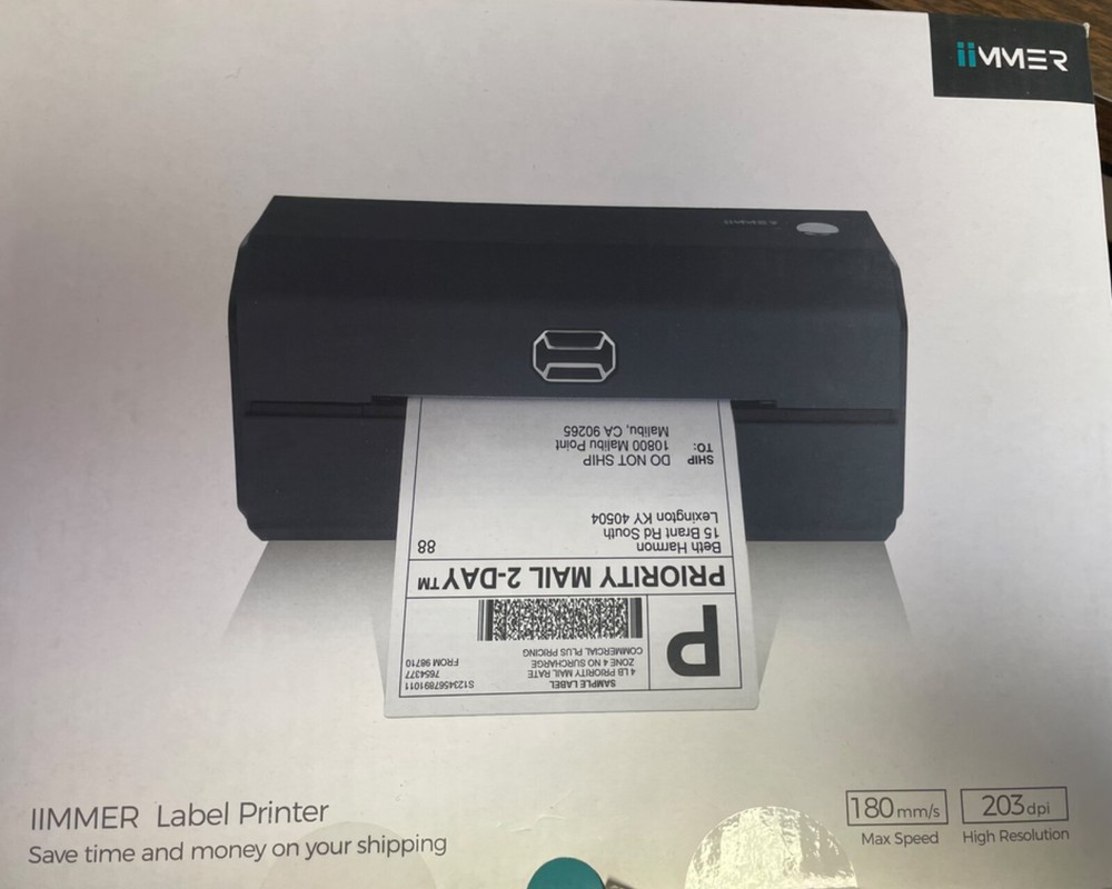 iimmer Label Printer Model: SP1