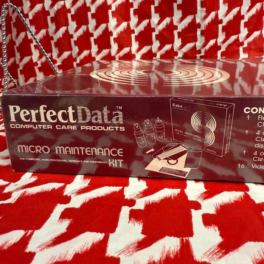 PerfectData Computer Micro Maintenance Kit w/ 5.25 Diskette NOS Sealed