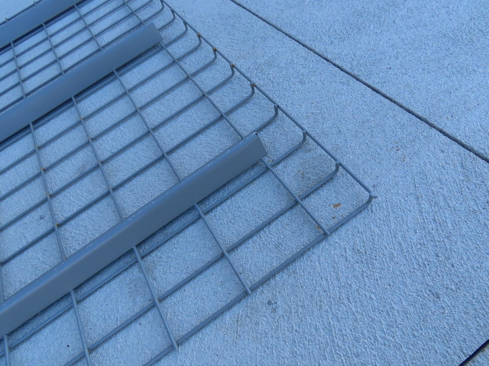 Pallet Rack Racking Shelf Wire Deck Decking Mesh 42" x 46" Waterfall 2000 LB