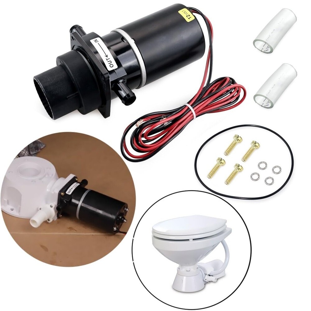 37041-0010 Replace for Jabsco Marine Toilet Macerator Sub Assembly Kit (12-Volt)