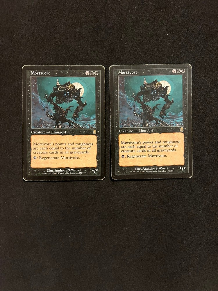 Mortivore x2 [Odyssey] Magic MTG Cards HP