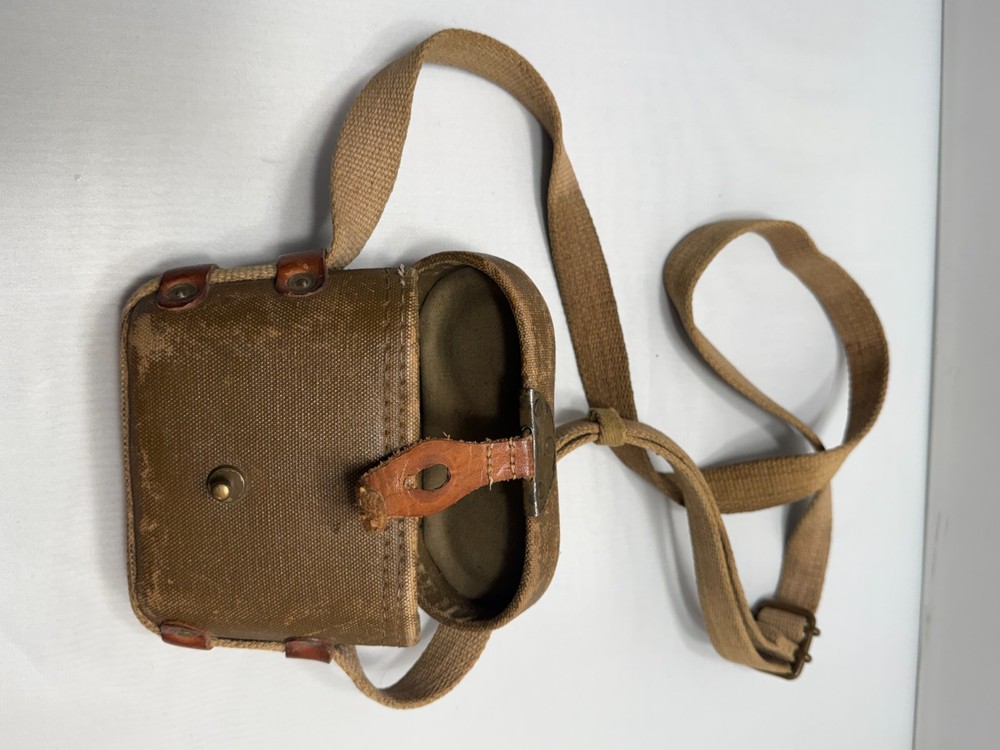 Japanese WWII Compact Binocular 4x10 with Canvas Case