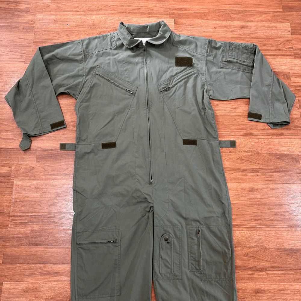 US Military Intermediate Flight Suit XL Sage Green