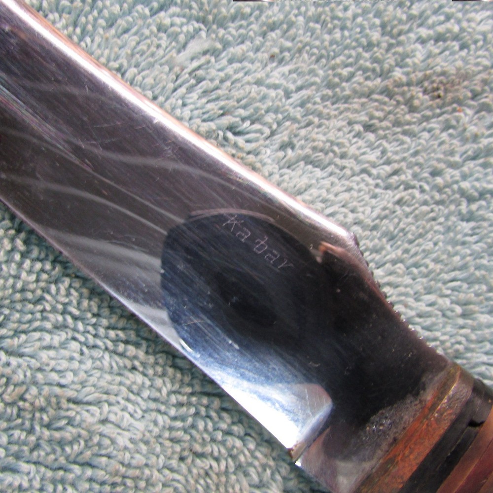 Ka bar Fixed Blade / Leather Handle 5'' Blade