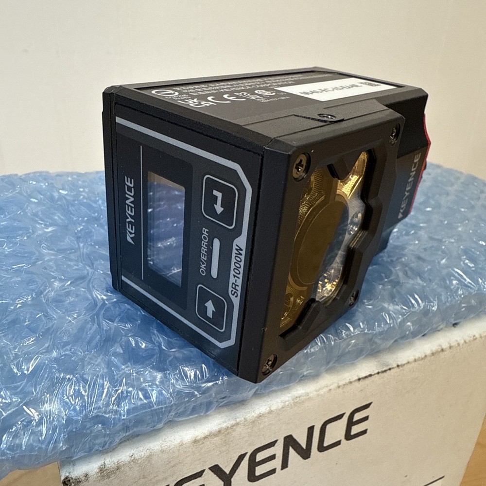 NEW! Keyence SR-1000W Fixed Autofocus Barcode Code Reader - Nov 2022