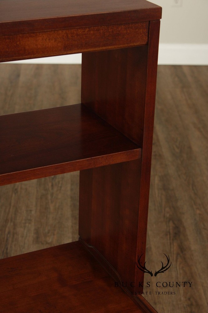 Mid Century Modern Pair of Stacking Bookcases