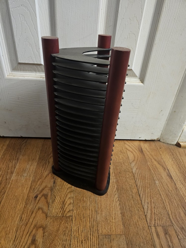 1990s Atlantic 20 CD Stackable Tower Rack Holder Organizer Retro 14”