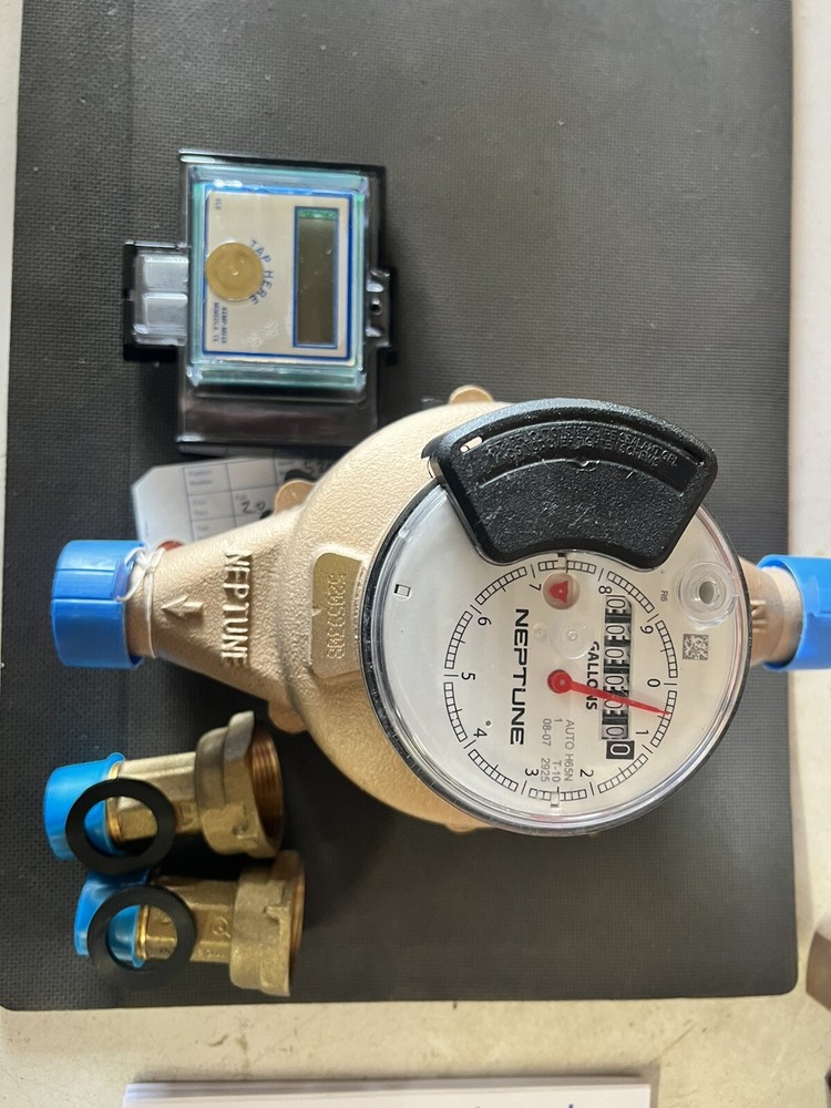 Neptune 1” T-10  Digital Remote Read Water Meter NSF61