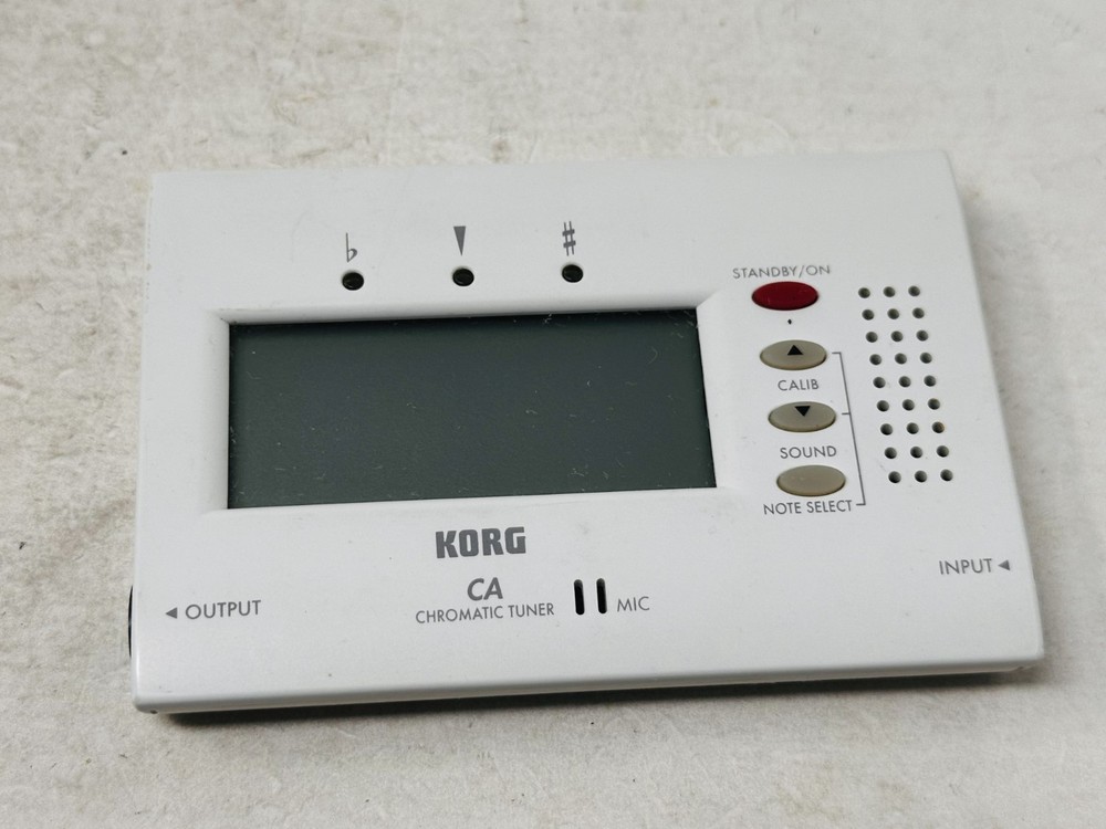 Korg Chromatic Tuner CA-40 Multi-Instrument - WORKS!