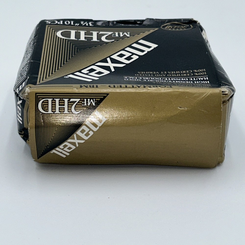 Maxell Mf2hd 10 Pcs Micro Floppy Disk