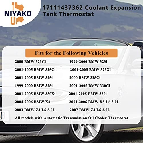 Oil Cooler Radiator Expansion Tank Thermostat Replacement# ???-????