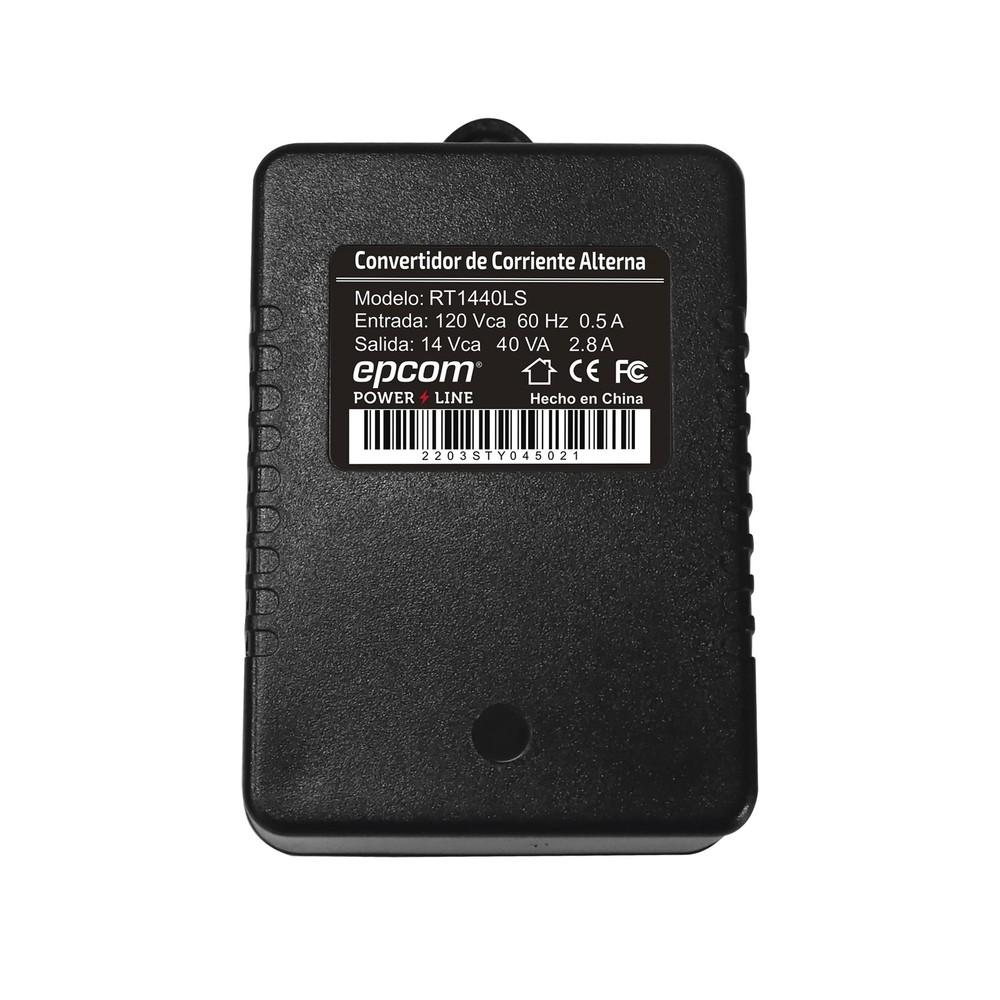 14 Vac, 40 VA Transformer with Replaceable External Fuse