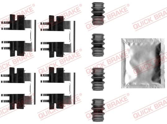 Accessory Kit, disc brake pad QUICK BRAKE 109-0045