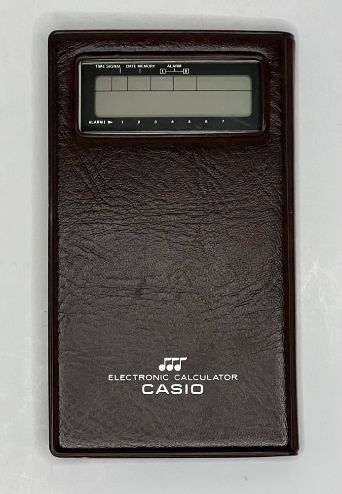 Casio ML90 Melody Clock Calculator Tested Working