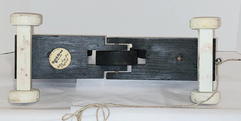 Secret Squirrel and Morocco Mole vintage pull toy foreign maker nice complete