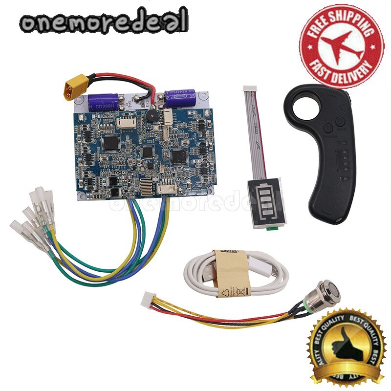10S 36V Electric Skateboard Controller Dual Motor Driven+Remote ESC Substitute