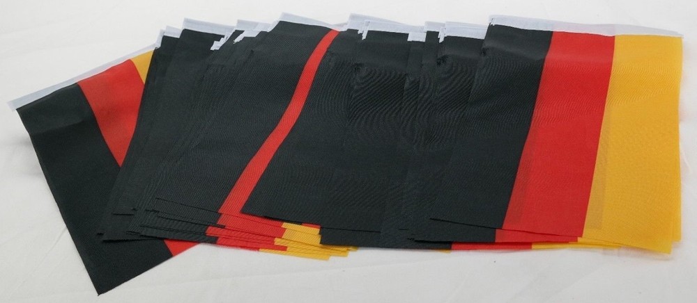 Pack of 48 Germany String Flags 8" x 5.5" TF